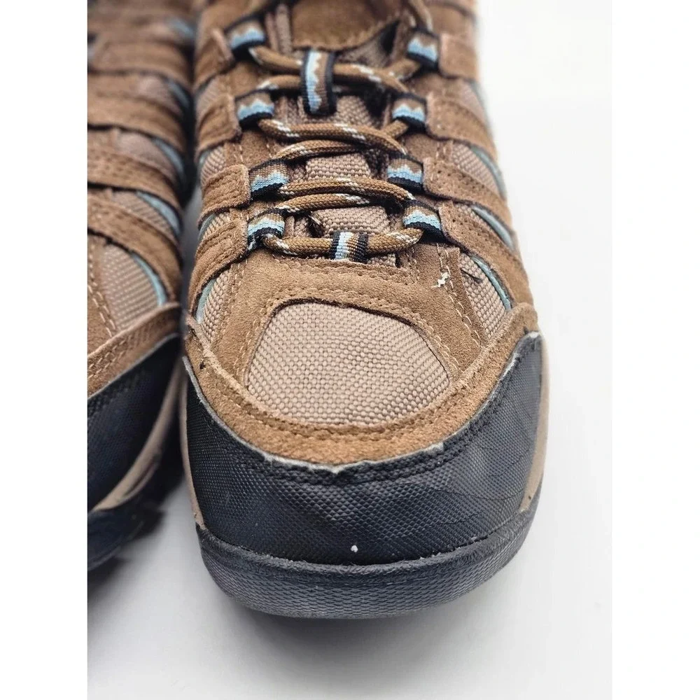 Coleman Crescent-W Hiking Shoes Women 7 Brown  Leather Mesh Outdoor